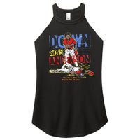 DOWN GOES ANDERSON FUNNY BASEBALL Trending Design Women's Perfect Tri Rocker Tank