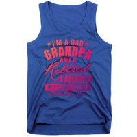 Dad Grandpa And A Retired Laborer Funny Xmas/Fathers Day Gift Tank Top