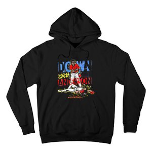 Down Goes Anderson Funny Baseball Hoodie