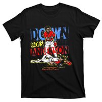 Down Goes Anderson Funny Baseball T-Shirt