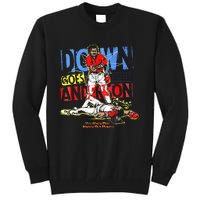 Down Goes Anderson Funny Baseball Tall Sweatshirt