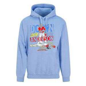 Down Goes Anderson Funny Baseball Unisex Surf Hoodie