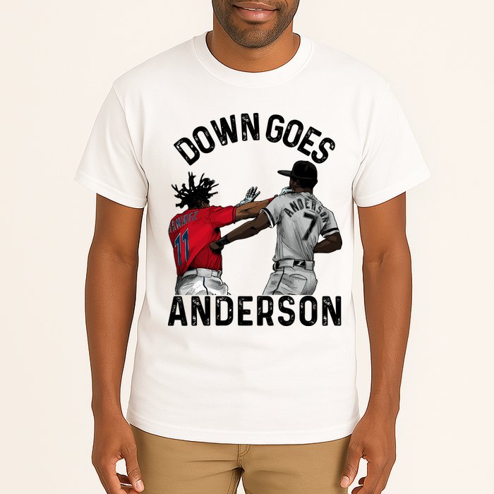 Down Goes Anderson Tall T-Shirt