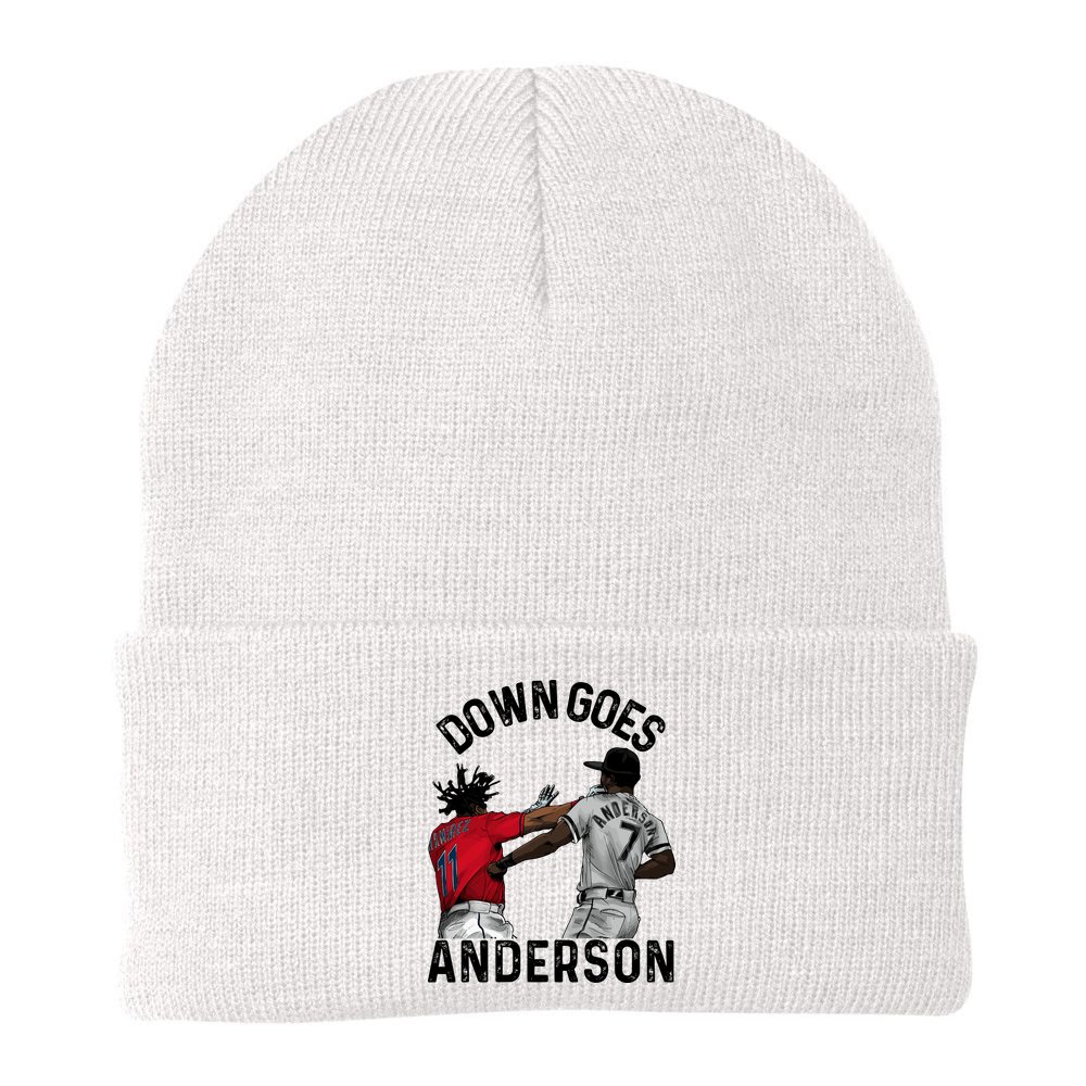 Down Goes Anderson Beanie