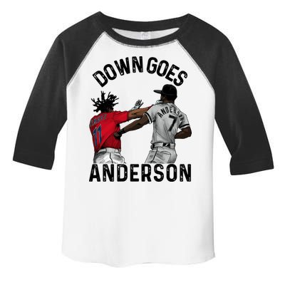 Down Goes Anderson Toddler Fine Jersey T-Shirt