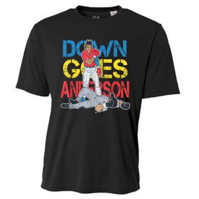 Down Goes Anderson Cooling Performance Crew T-Shirt