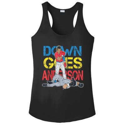 Down Goes Anderson Ladies PosiCharge Competitor Racerback Tank