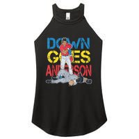 Down Goes Anderson Women's Perfect Tri Rocker Tank