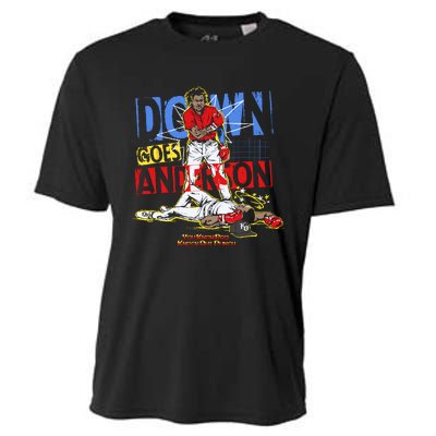 Down Goes Anderson Cooling Performance Crew T-Shirt