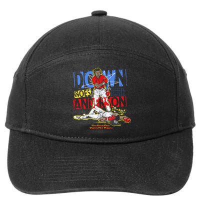 Down Goes Anderson 7-Panel Snapback Hat