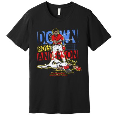 Down Goes Anderson Premium T-Shirt