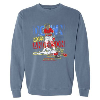 Down Goes Anderson Garment-Dyed Sweatshirt