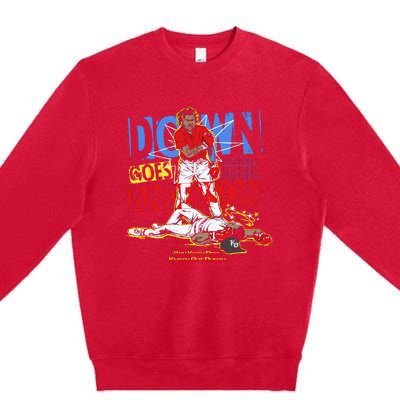 Down Goes Anderson Premium Crewneck Sweatshirt