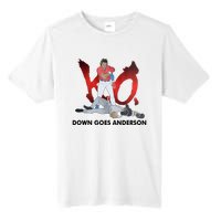 Down Goes Anderson Funny Baseball Meme Tall Fusion ChromaSoft Performance T-Shirt