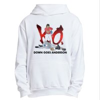 Down Goes Anderson Funny Baseball Meme Urban Pullover Hoodie