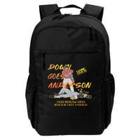 Down Goes Anderson Funny Baseball Meme Backpack