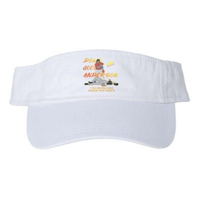 Down Goes Anderson Funny Baseball Meme Visor