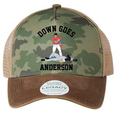 Down Goes Anderson Legacy Tie Dye Trucker Hat