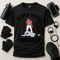 Down Goes Anderson Cooling Performance Crew T-Shirt