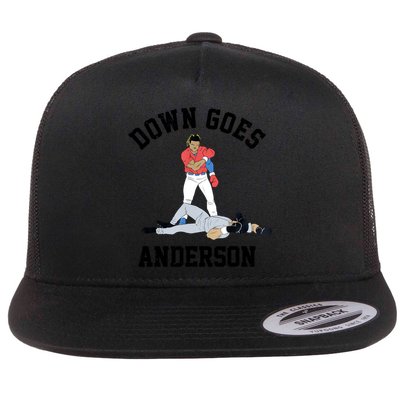Down Goes Anderson Flatbill Hat