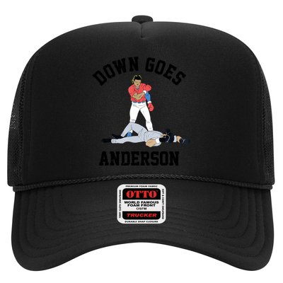 Down Goes Anderson Trucker Hat