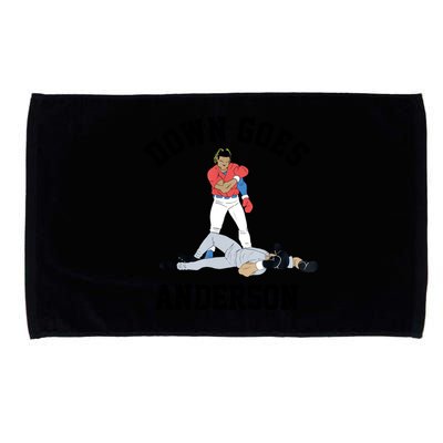 Down Goes Anderson Microfiber Hand Towel