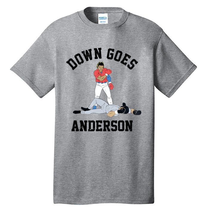 Down Goes Anderson Tall T-Shirt