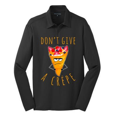 Dont Give A Crepe Silk Touch Performance Long Sleeve Polo