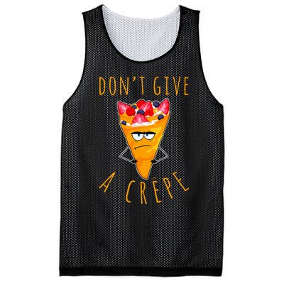 Dont Give A Crepe Mesh Reversible Basketball Jersey Tank