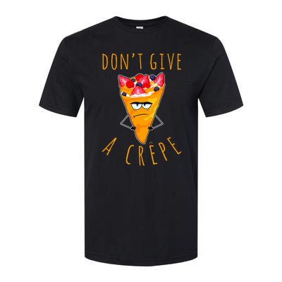 Dont Give A Crepe Softstyle CVC T-Shirt