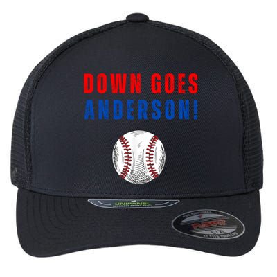 Down Goes Anderson Flexfit Unipanel Trucker Cap