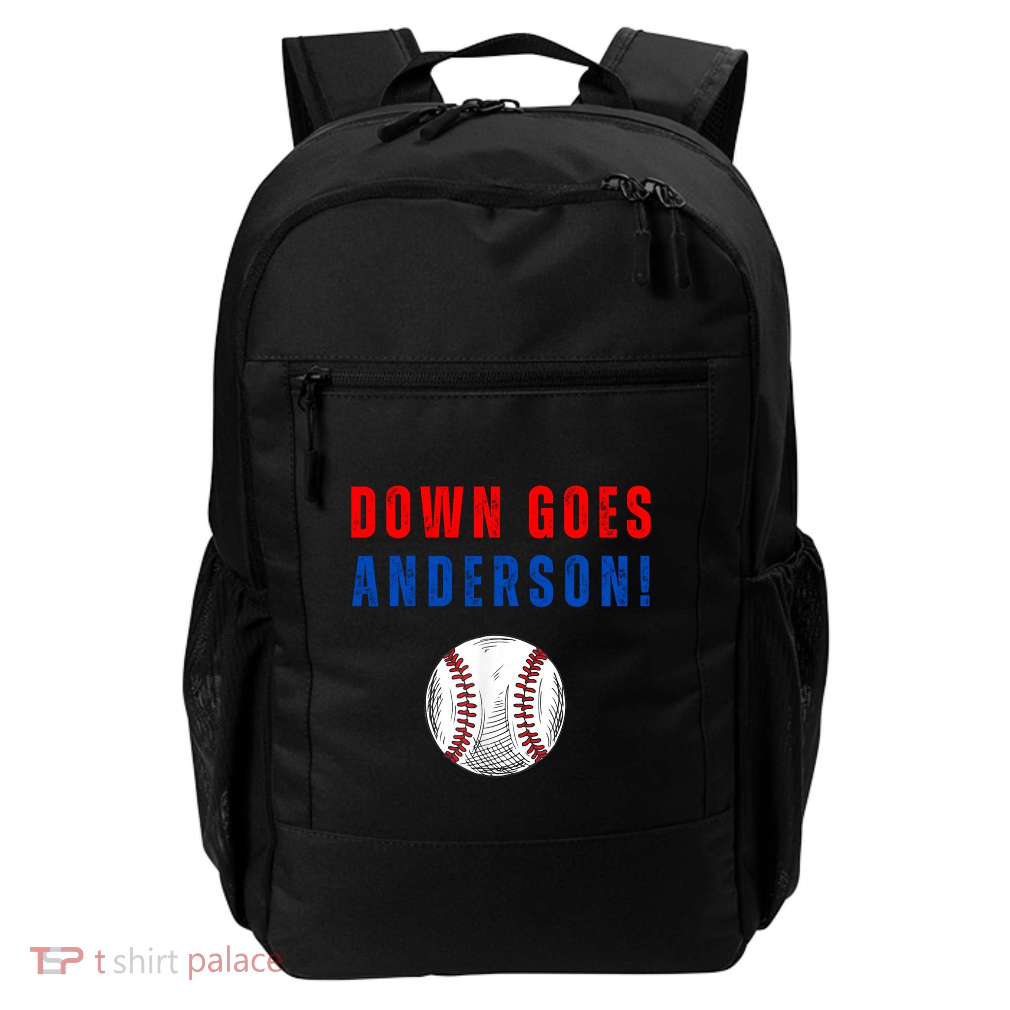 Down Goes Anderson Backpack