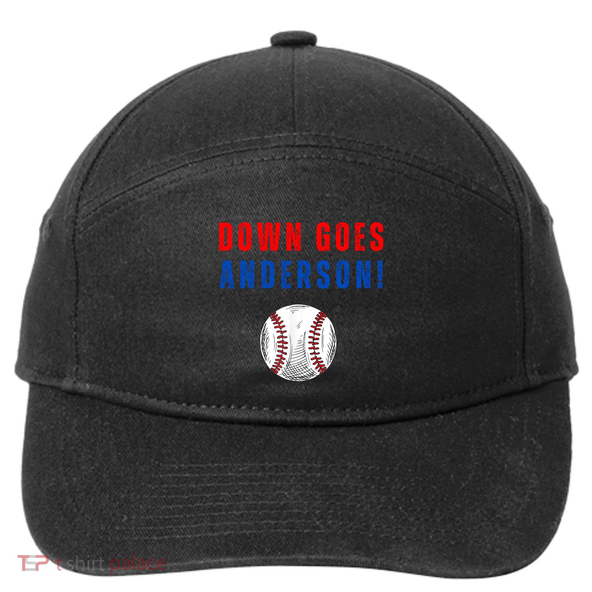 Down Goes Anderson 7-Panel Snapback Hat