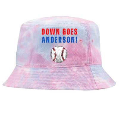 Down Goes Anderson Tie-Dyed Bucket Hat