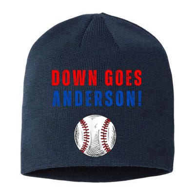 Down Goes Anderson Sustainable Beanie