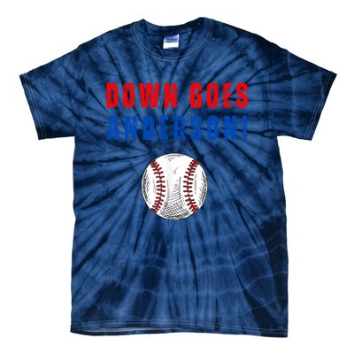 Down Goes Anderson Tie-Dye T-Shirt