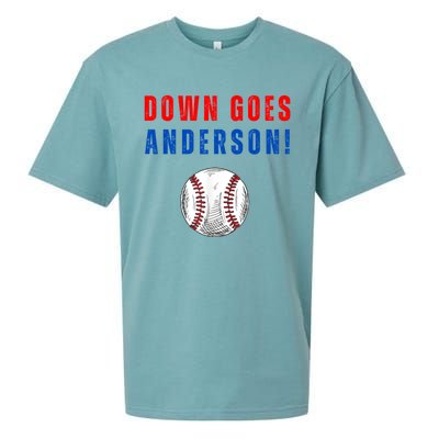 Down Goes Anderson Sueded Cloud Jersey T-Shirt