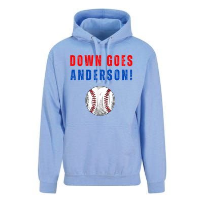 Down Goes Anderson Unisex Surf Hoodie