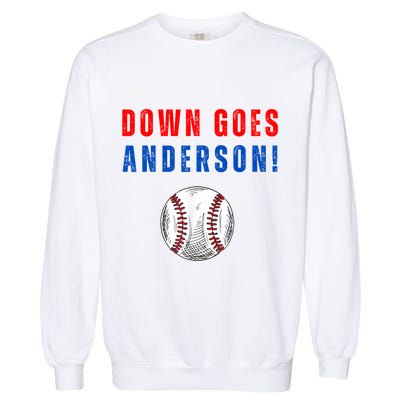 Down Goes Anderson Garment-Dyed Sweatshirt