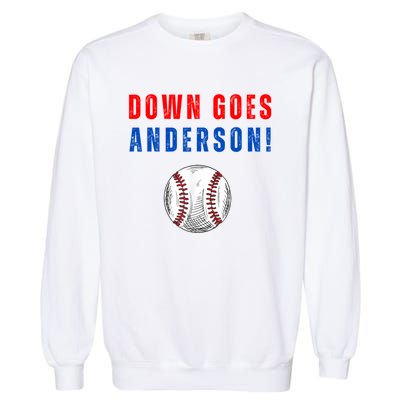 Down Goes Anderson Garment-Dyed Sweatshirt