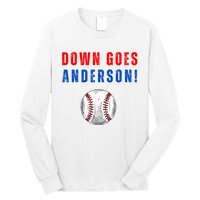 Down Goes Anderson Long Sleeve Shirt