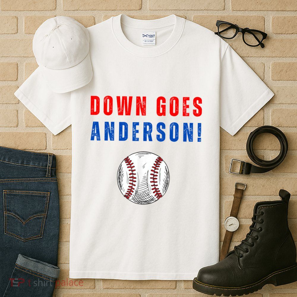 Down Goes Anderson Tall T-Shirt