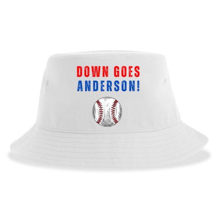 Down Goes Anderson Sustainable Bucket Hat