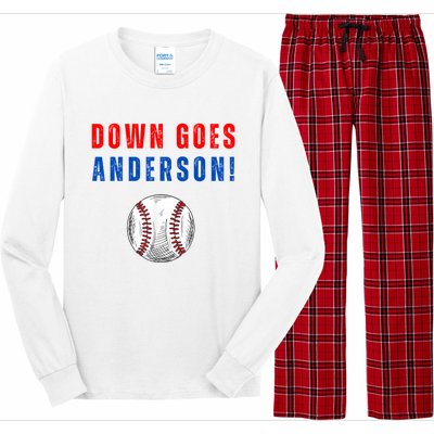 Down Goes Anderson Long Sleeve Pajama Set