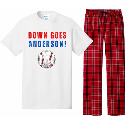 Down Goes Anderson Pajama Set