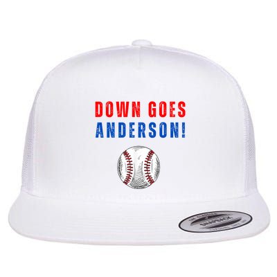 Down Goes Anderson Flatbill Hat