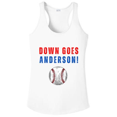 Down Goes Anderson Ladies PosiCharge Competitor Racerback Tank