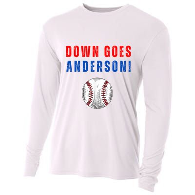 Down Goes Anderson Cooling Performance Long Sleeve Crew