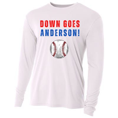 Down Goes Anderson Cooling Performance Long Sleeve Crew