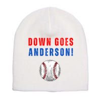 Down Goes Anderson Short Acrylic Beanie